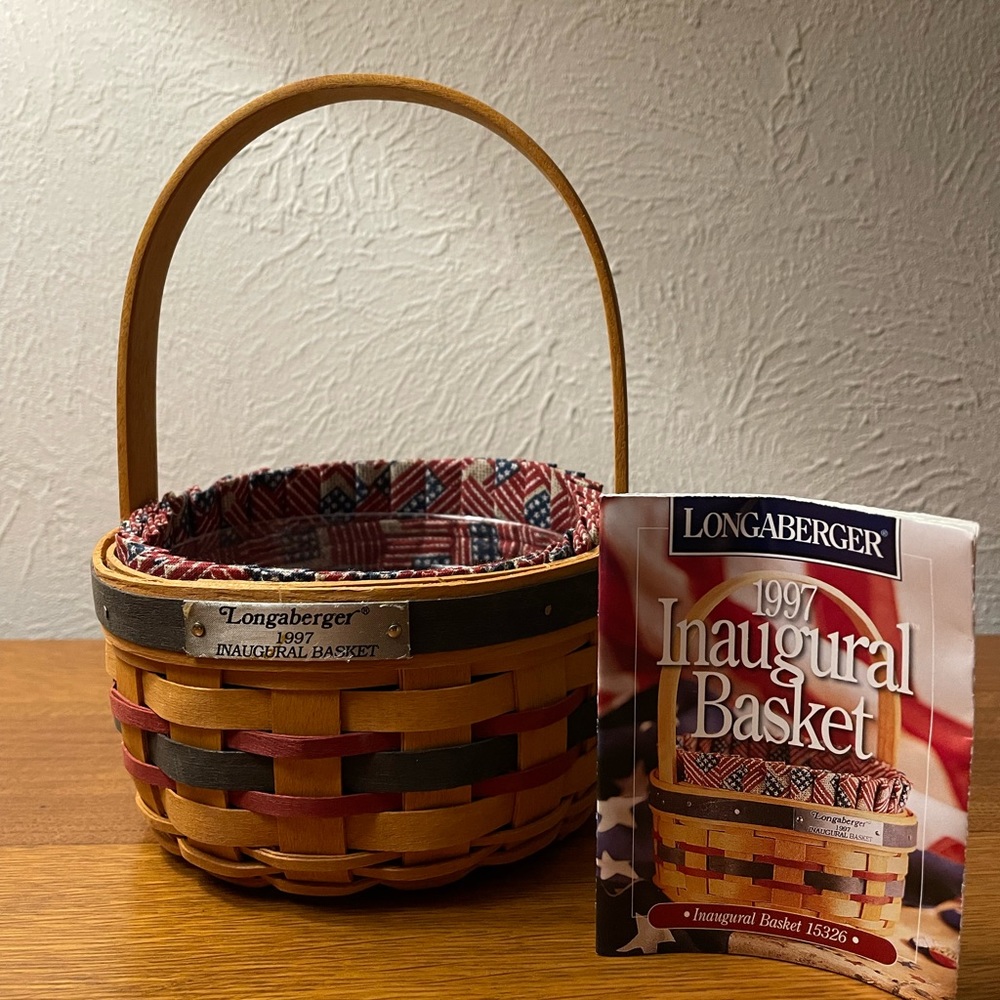 Longaberger 1997 Inaugural Basket